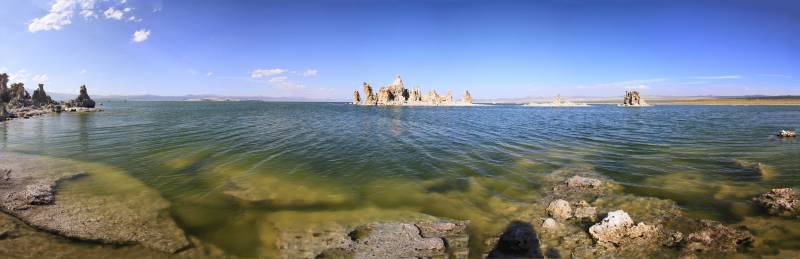 Lac Meade  Nevada  USA magnifique vue précise incluant les méfaits sauvage des activités humaines sur la biodiversité sur la Lac Meade  Nevada  USA