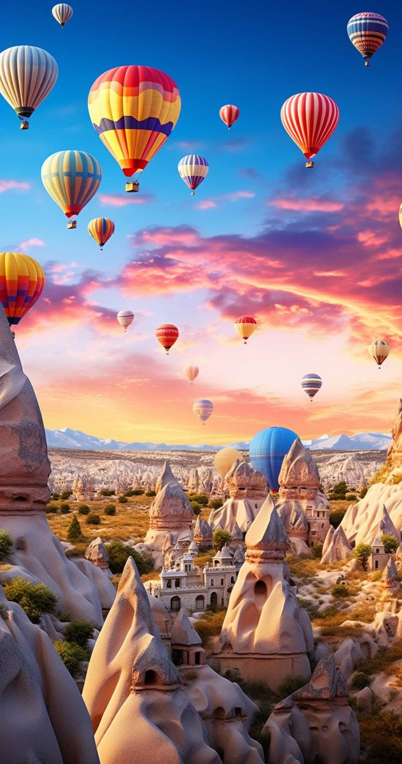 Lot hot air balloons cappadocia turkey sty amazing photograph astonishing showing the state of wild of global warming on la lot hot air balloons cappadocia turkey sty