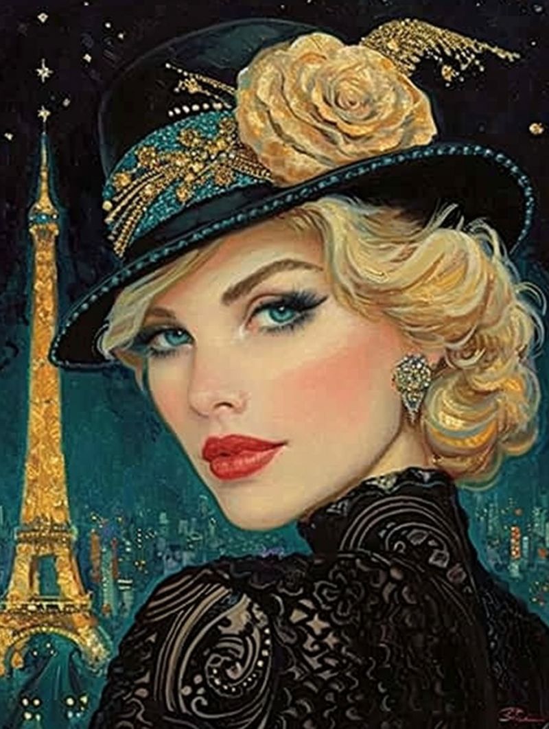 Canvas oil paiting belle art deco glamour fashion accurate picture amazing demonstrating the mischiefs wild of human activities on la  canvas oil paiting belle art deco glamour fashion