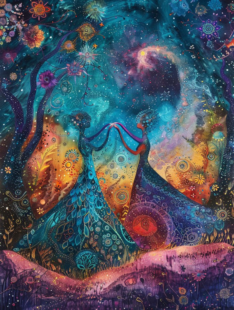 Celestial dancers lsd expanded consciousness accurate picture amazing demonstrating the mischiefs wild of human activities on la  celestial dancers lsd expanded consciousness