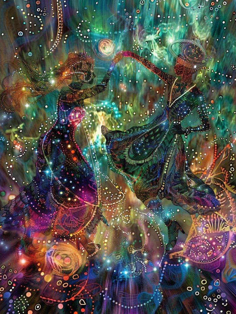 Celestial dancers lsd expanded consciousness accurate picture amazing demonstrating the mischiefs wild of human activities on la  celestial dancers lsd expanded consciousness