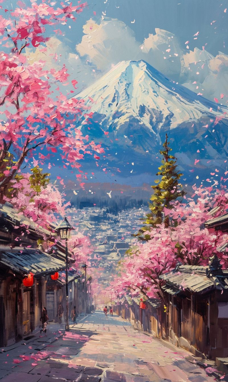 Cherry trees blossom street japan temples accurate picture amazing demonstrating the mischiefs wild of human activities on la  cherry trees blossom street japan temples