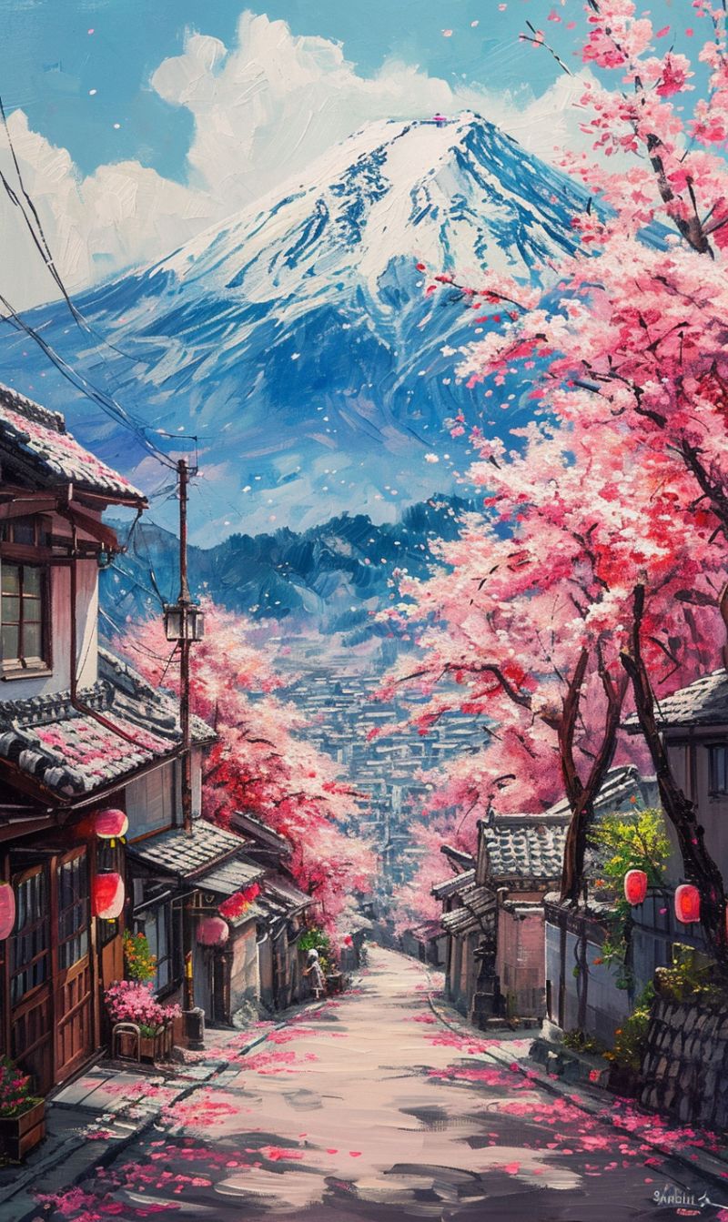 Cherry trees blossom street japan temples accurate picture amazing demonstrating the mischiefs wild of human activities on la  cherry trees blossom street japan temples