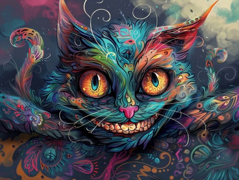 Cheshire cat tripping on acid psykedelics lsd planets whi accurate picture amazing demonstrating the mischiefs wild of human activities on la  cheshire cat tripping on acid psykedelics lsd planets whi