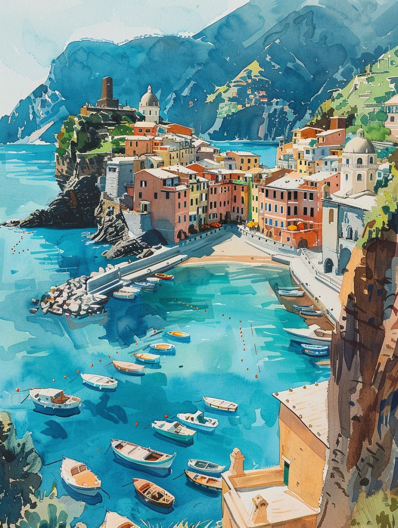 Mockup vernazza viewed image picture photograph accurate picture amazing demonstrating the mischiefs wild of human activities on la  mockup vernazza viewed