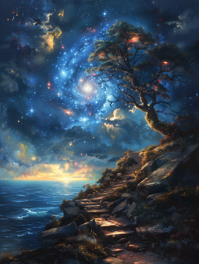 Path cosmic wisdom galaxy sea tree image accurate picture amazing demonstrating the mischiefs wild of human activities on la  path cosmic wisdom galaxy sea tree