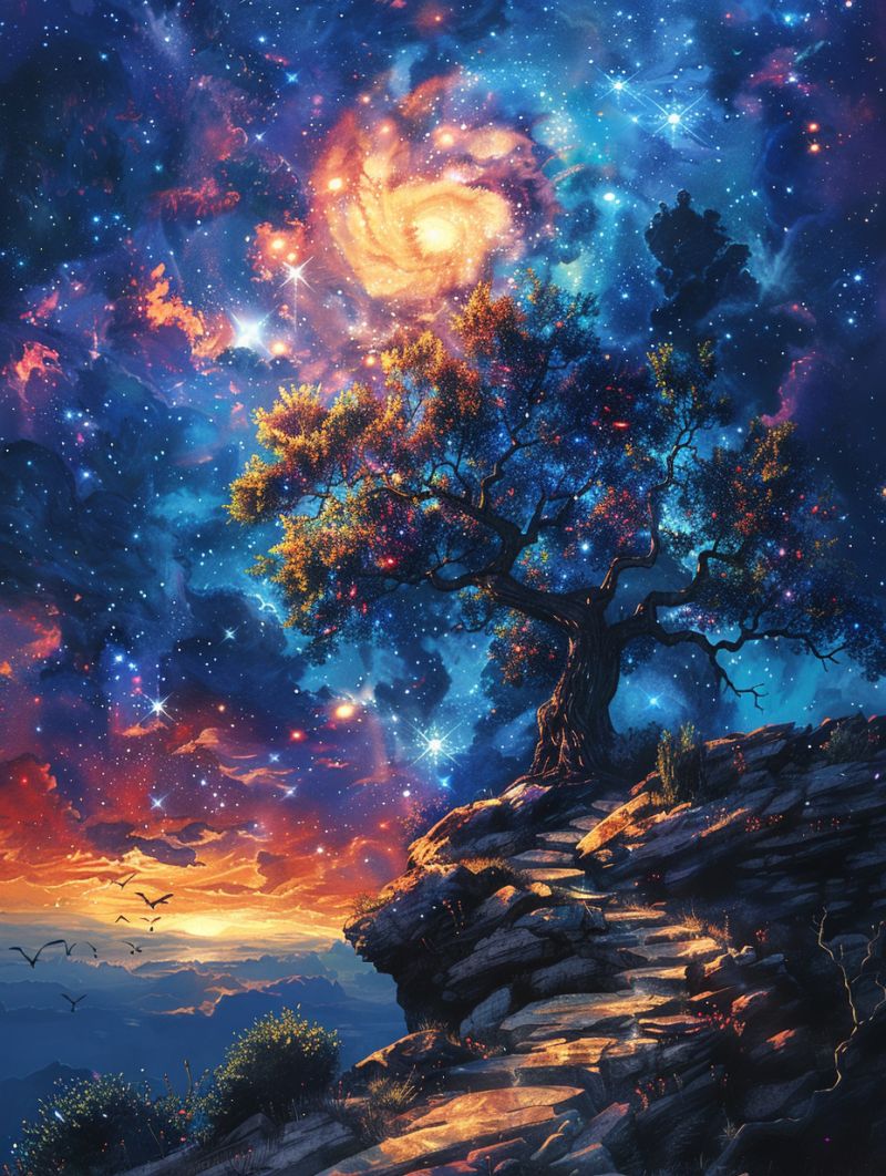 Path cosmic wisdom galaxy sea tree image accurate picture amazing demonstrating the mischiefs wild of human activities on la  path cosmic wisdom galaxy sea tree