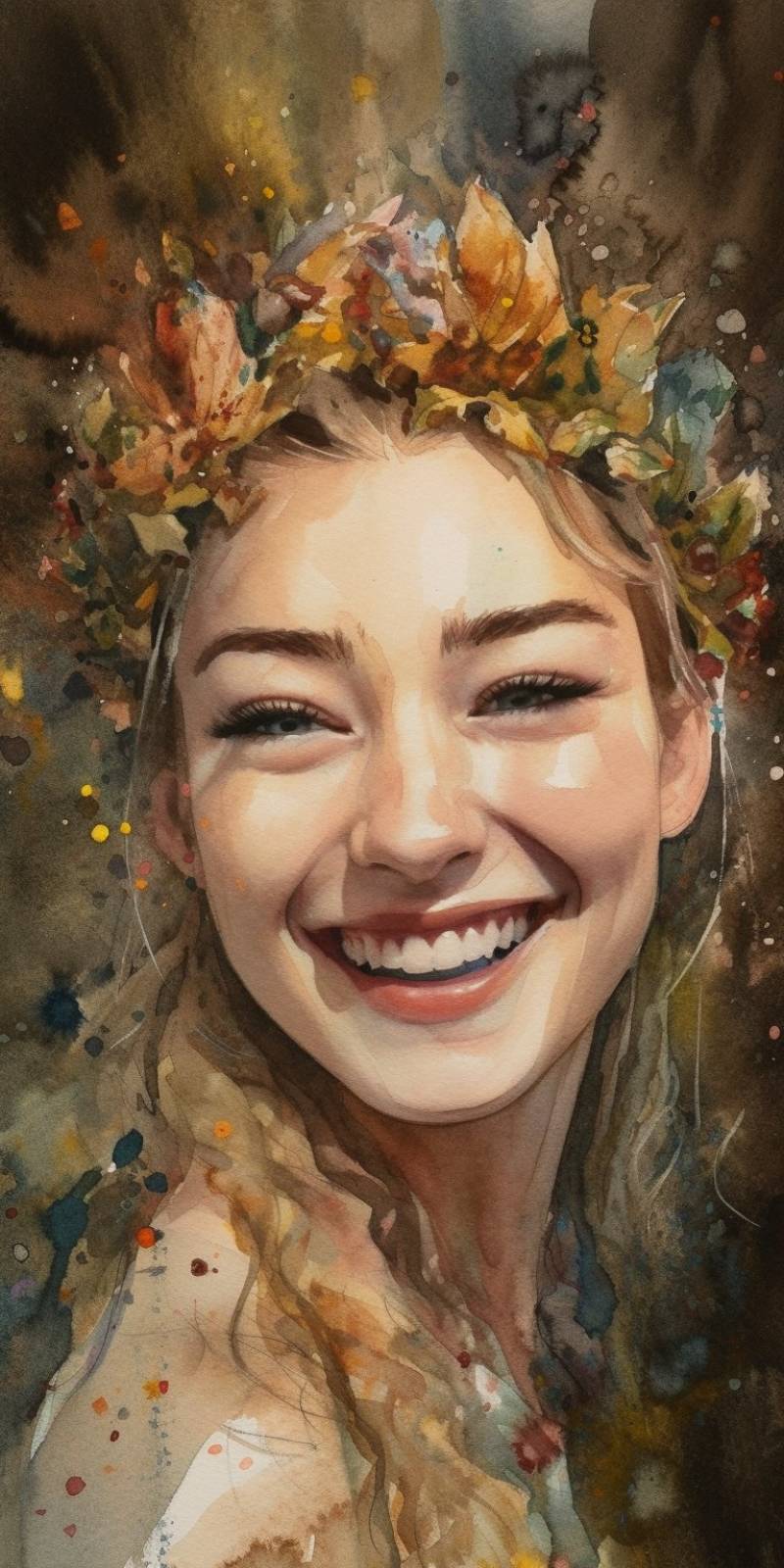 Happy face smiling fairy forest princess gigi hadid aerial picture astounding showcasing the effects wild of nature on la happy face smiling fairy forest princess gigi hadid