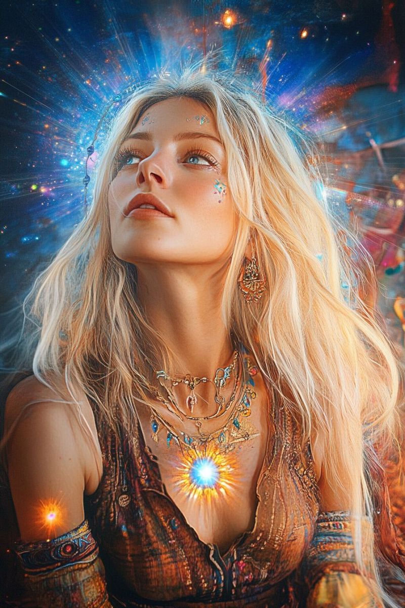 Feminin univers ciel etoile collier tisses main boho chic coulange aesthetique etheree astrologique Feminin univers ciel etoile collier tisses main boho chic coulange aesthetique etheree astrologique