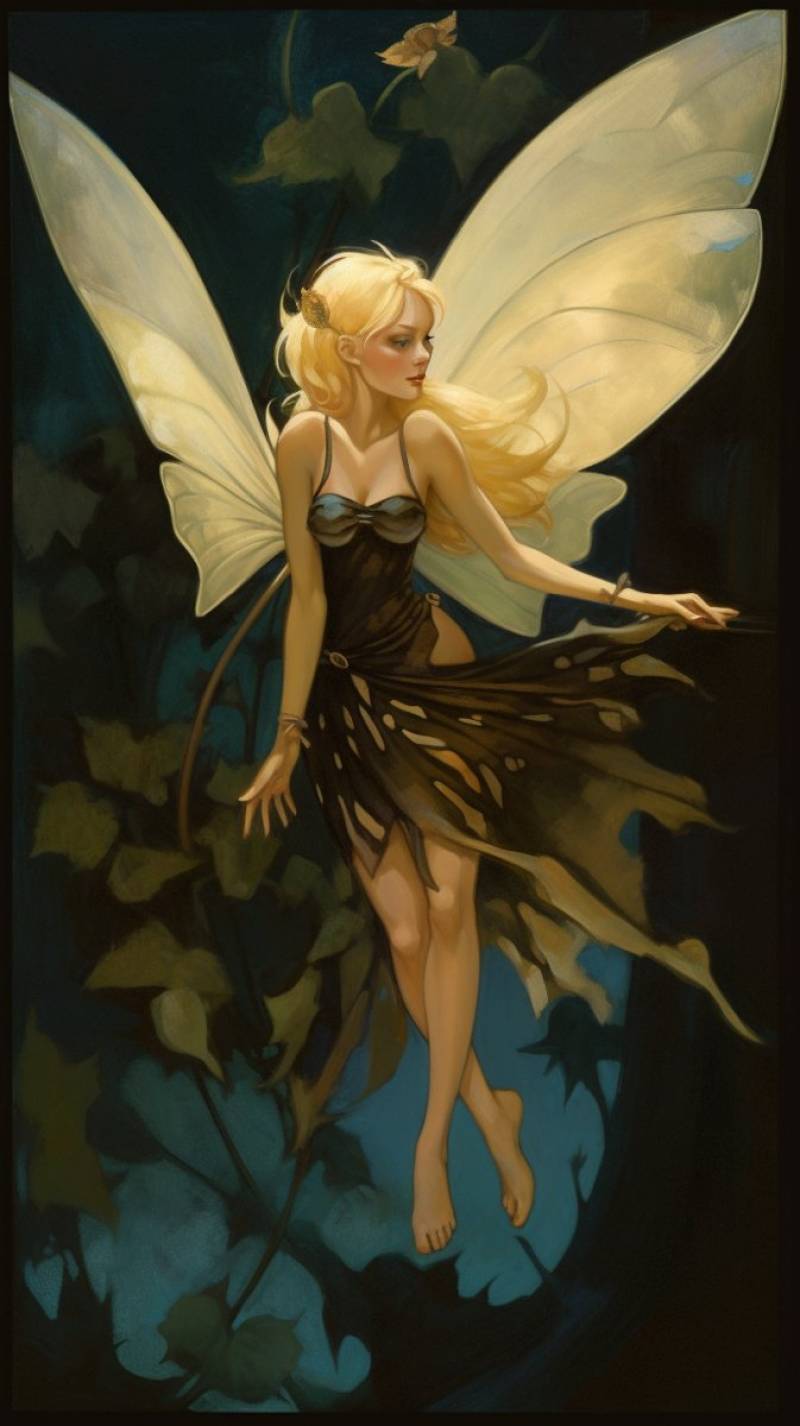 Blonde fairy butterfly wingshovering air surprising picture aerial showing the state of wild of global warming on la blonde fairy butterfly wingshovering air