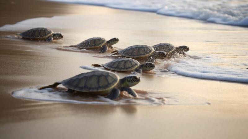 Photography group sea turtles entering astounding view splendid featuring the benefits wild of mountains on la photography group sea turtles entering