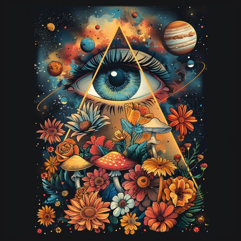 T shirt design all seeing eye inside pyr accurate picture amazing demonstrating the mischiefs wild of human activities on la t shirt design all seeing eye inside pyr