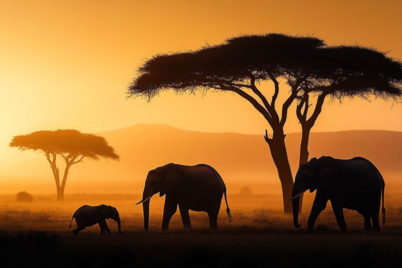 Sunset afrique safari sundown elephants plains faune tusks arbres dusk horizon ciel panorama animal nature beaute paix vacation Une femme est visible dans l'image, elle semble être une jeune adulte avec peau claire. Sa complexion est pâle et son cheveux sont blonds. La femme porte un maquillage qui comprend des couleurs bleues aux yeux, et ses lèvres sont colorées de rose. Son expression est jouieuse, comme si elle blottissait des bulles, ce qui est suggéré par la structure bouleuse autour de sa bouche. Elle n'porte pas d'ajustement visible dans cet image. Le fond derrière elle est plat et rose, ce qui renforce son statut principal photo.