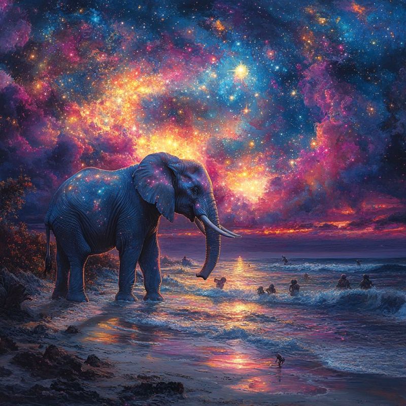 Anthropomorphic elephant watching cosmos on co accurate picture amazing demonstrating the mischiefs wild of human activities on la anthropomorphic elephant watching cosmos on co