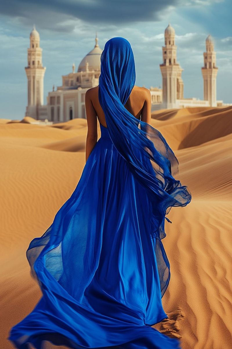 Yasmine  arabic princess leading to desert palace accurate picture amazing demonstrating the mischiefs wild of human activities on la httpss mj runo h ou sw vogue editorial beautiful elec