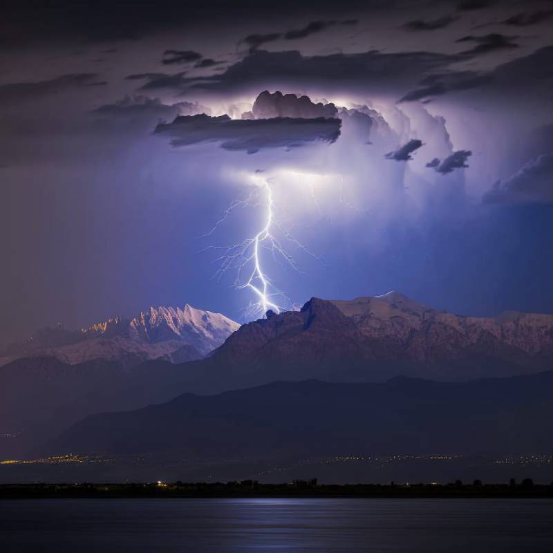 Lightning montblanc paquis geneva astounding photograph amazing showing the state of wild of global warming on la lightning montblanc paquis geneva