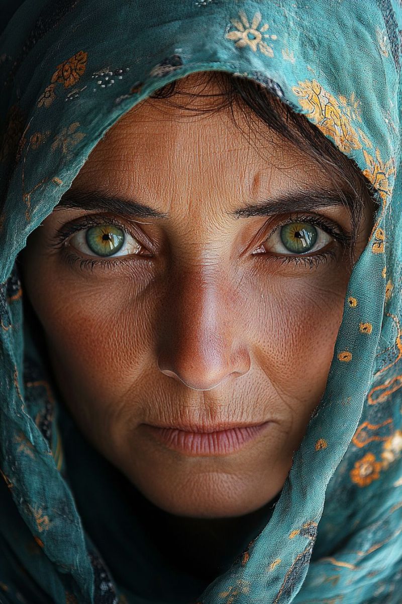 Afghan women portrait green eyes need help accurate picture amazing demonstrating the mischiefs wild of human activities on la afghan women portrait green eyes need help