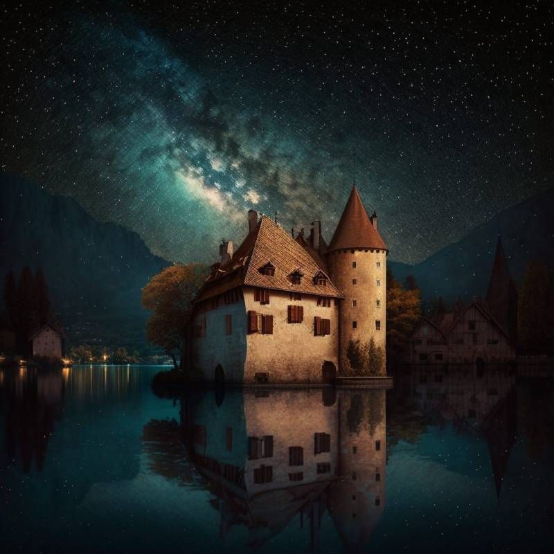 Palais lile vieille ville annecy milky way bac accurate picture amazing showcasing the effects wild of nature on la palais lile vieille ville annecy milky way bac