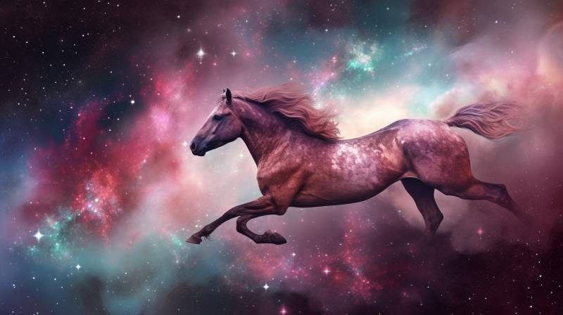 Pinkish horse nebulae astonishing shot astounding showcasing the effects wild of nature on la pinkish horse nebulae