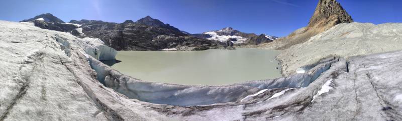 Panoramique glacier grand méan aerial picture amazing featuring the benefits wild of mountains on la pano