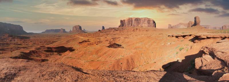 Usa national park monument valley surprising image aerial showcasing the effects wild of nature on la usa national park monument valley