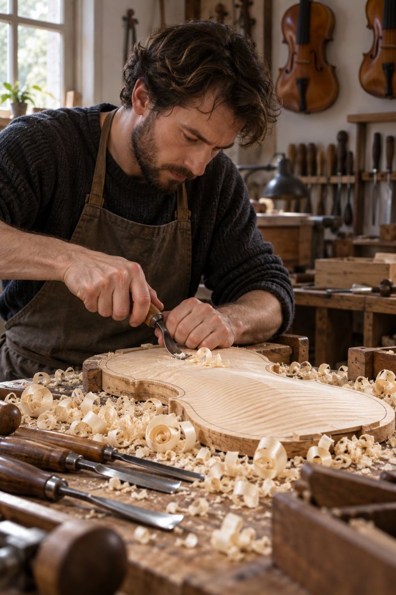 Luthier sculptant table harmonie image accurate picture amazing demonstrating the mischiefs wild of human activities on la luthier sculptant table d harmonie