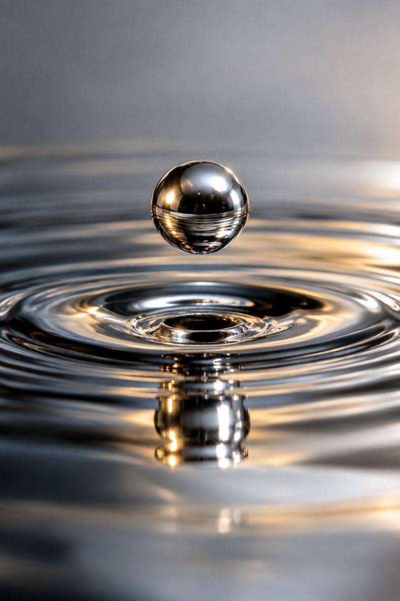 Goutte metal liquide avant impact image accurate picture amazing demonstrating the mischiefs wild of human activities on la goutte metal liquide avant l impact