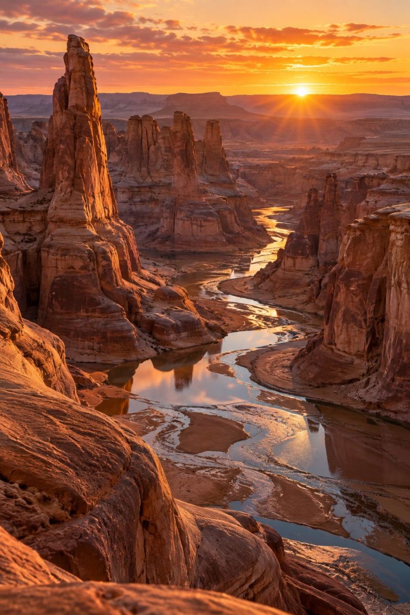 Rubans eau canyon gres image picture photograph accurate picture amazing demonstrating the mischiefs wild of human activities on la rubans d eau canyon gres