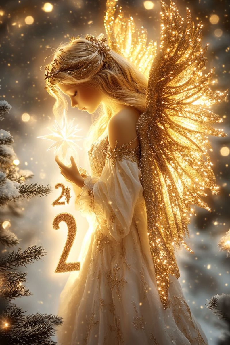 Angel christmas tree ornament holiday greeting decoration season birthday card festive lighted candle wishe number twenty two accurate picture amazing demonstrating the mischiefs wild of human activities on la kues  closeup woman long