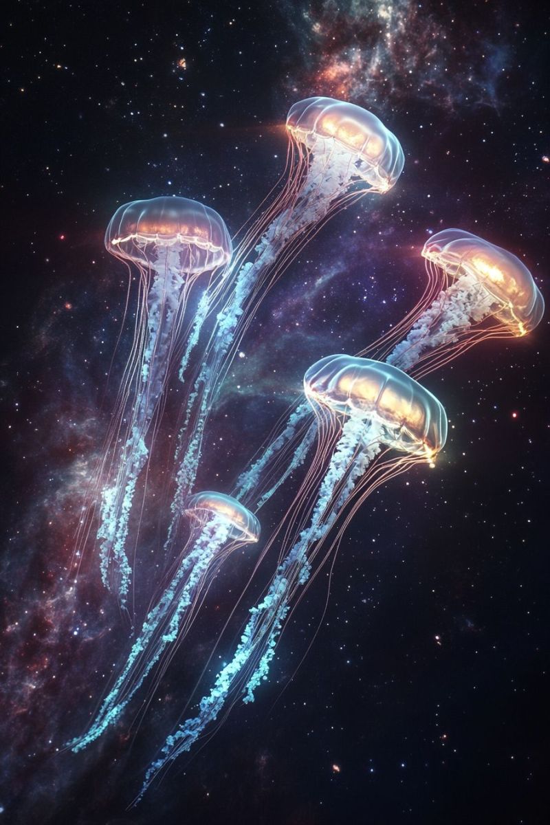 Film still glowing jellyfish s image picture accurate picture amazing demonstrating the mischiefs wild of human activities on la film still glowing jellyfish s