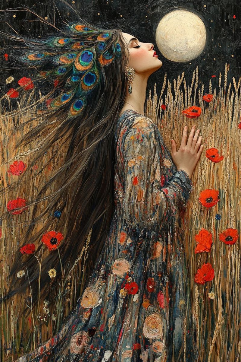 Klimt painting beautiful long haired woman standing accurate picture amazing demonstrating the mischiefs wild of human activities on la klimt painting beautiful long haired woman standing