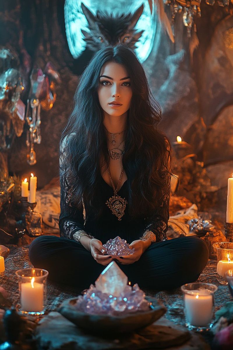 Witchcraft occulte ceremonies rituelles ambiance guerissement cristaux magie aube candle sceau sacre espace mystiques sorceres spiritualite Witchcraft occulte ceremonies rituelles ambiance guerissement cristaux magie aube candle sceau sacre espace mystiques sorceres spiritualite