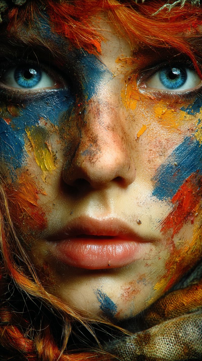 Beaute expression emotion texture coups pinceau creativite imagination technique visuel Beaute expression emotion texture coups pinceau creativite imagination technique visuel