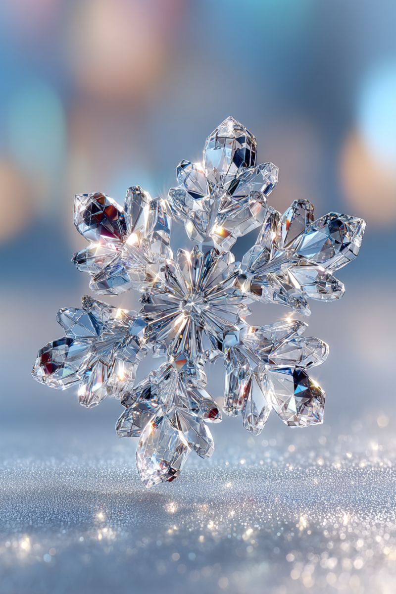 Flocon neige pierre precieuse bijou diamant cristaux etincelle joyau gemme Flocon neige pierre precieuse bijou diamant cristaux etincelle joyau gemme