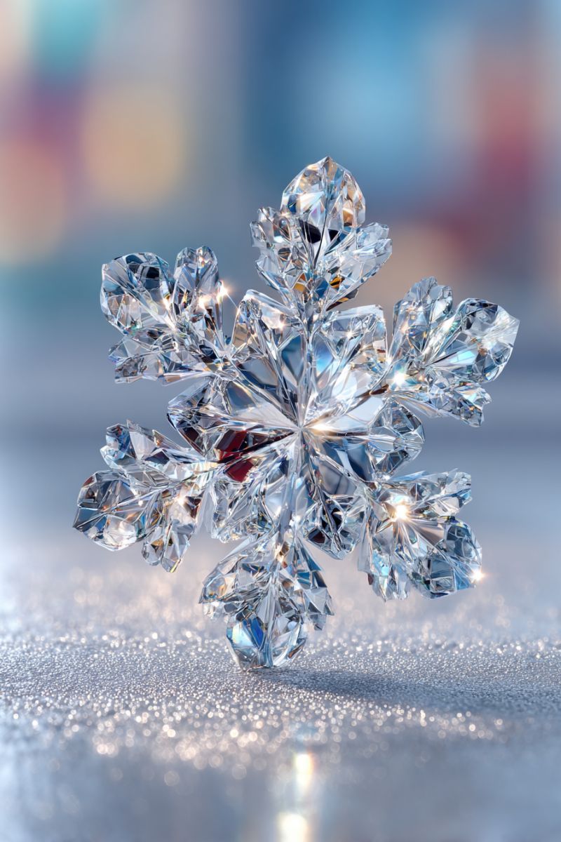 Flocon neige pierre precieuse bijou diamant cristaux joyau gemme Flocon neige pierre precieuse bijou diamant cristaux joyau gemme