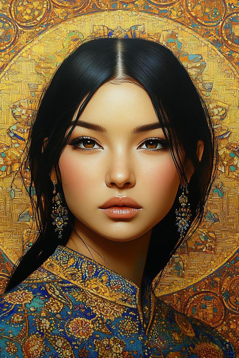 Saint kazakh womans face beau image picture accurate picture amazing demonstrating the mischiefs wild of human activities on la v ap cwa kazakh womans face beau