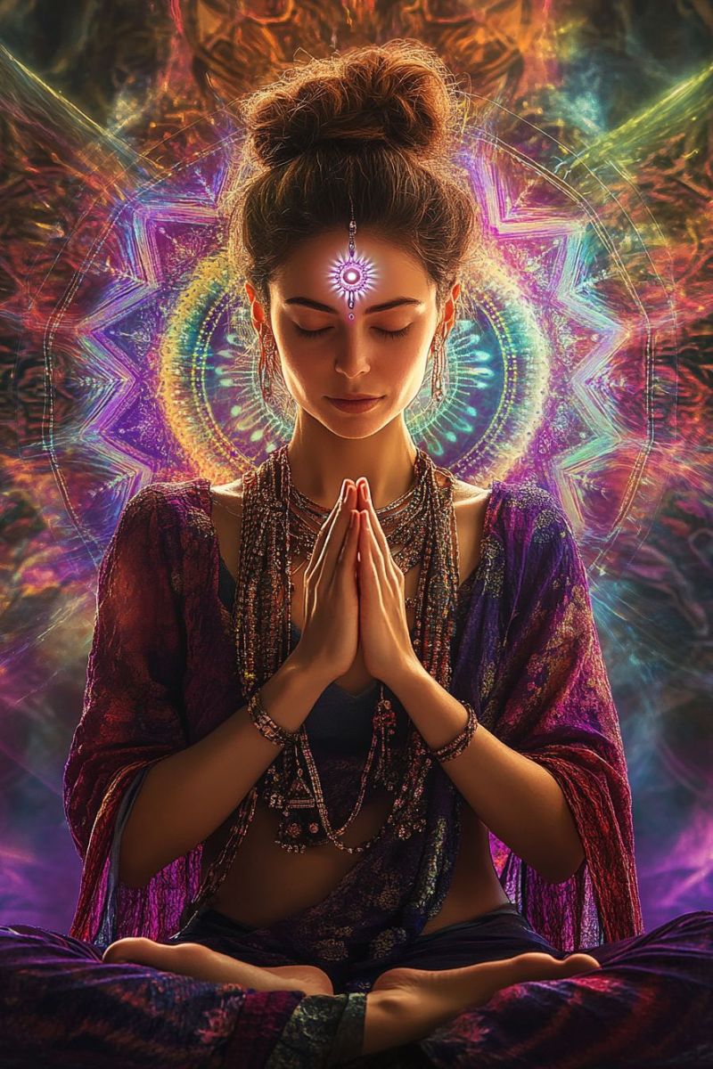 Meditation spiritualite yoga chakra troisieme mandala mantra paix energie cosmique figur feminine presence consciente illumination bien etre guerison Meditation spiritualite yoga chakra troisieme mandala mantra paix energie cosmique figur feminine presence consciente illumination bien etre guerison