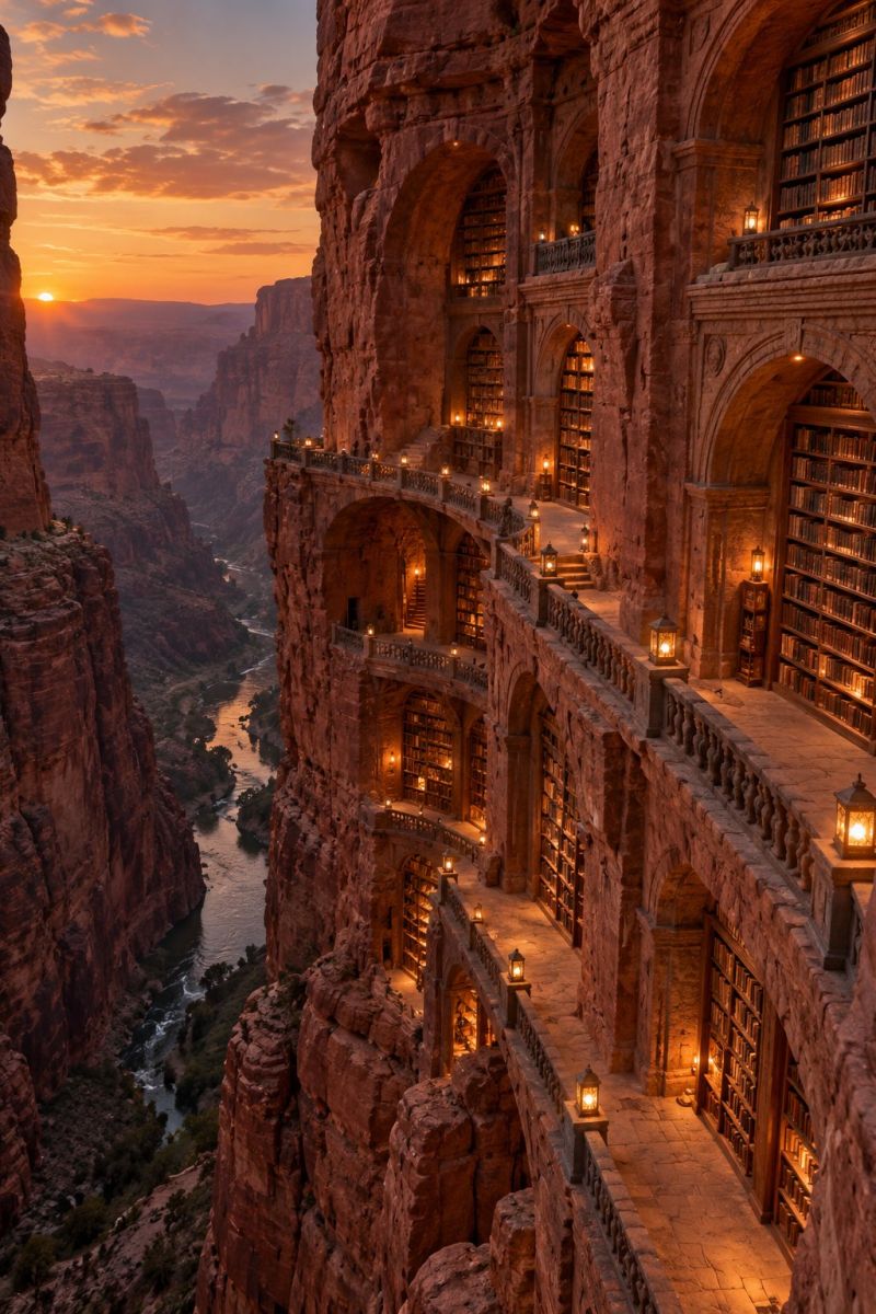 Bibliotheque canyon crepuscule image picture accurate picture amazing demonstrating the mischiefs wild of human activities on la bibliotheque canyon crepuscule