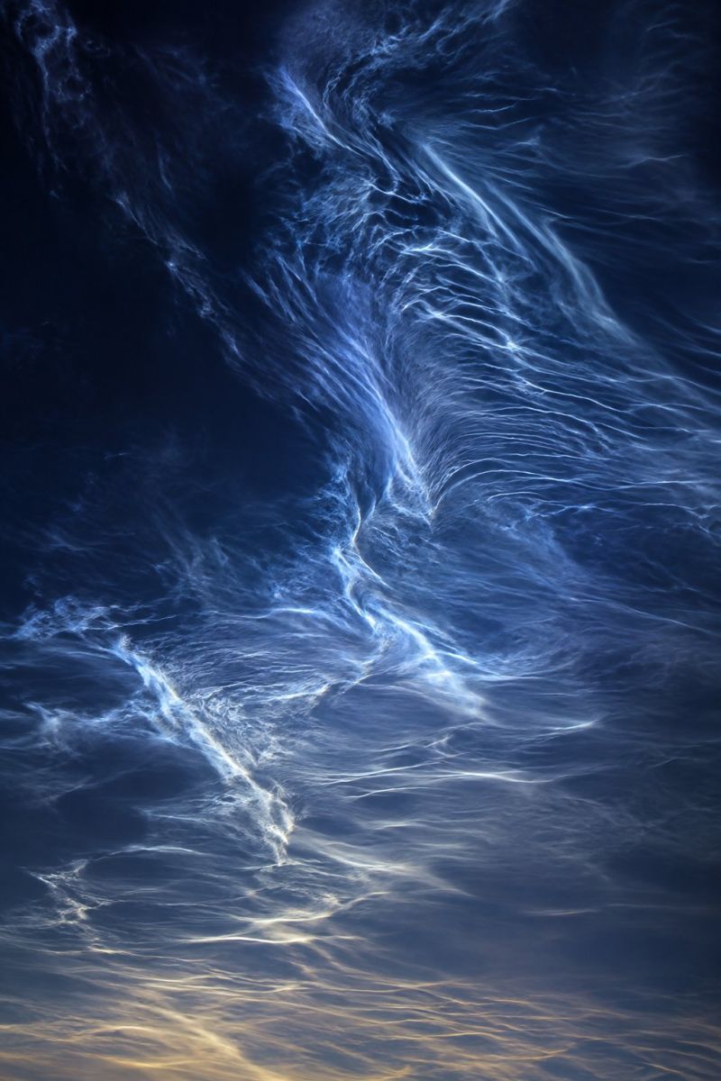 Filaments noctiluques indigo image picture accurate picture amazing demonstrating the mischiefs wild of human activities on la filaments noctiluques fond indigo