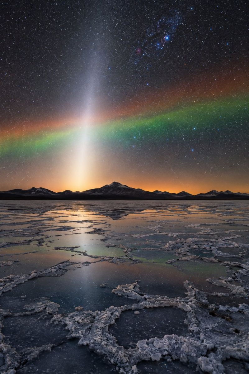 Lumiere zodiacale salar andin image picture accurate picture amazing demonstrating the mischiefs wild of human activities on la lumiere zodiacale salar andin