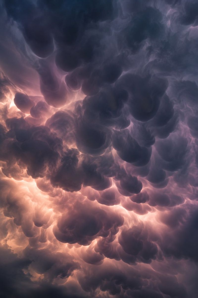 Mammatus illumines par foudre lointaine image accurate picture amazing demonstrating the mischiefs wild of human activities on la mammatus illumines par foudre lointaine
