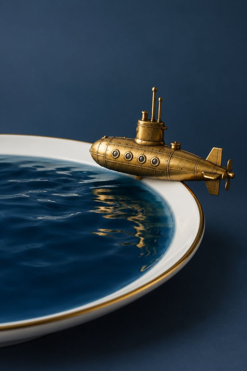 Marin miniature laiton assiette bleue image accurate picture amazing demonstrating the mischiefs wild of human activities on la marin miniature laiton assiette bleue