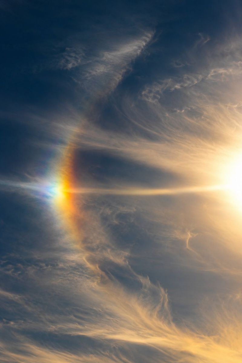 Parhelie prismatique cirrus image picture accurate picture amazing demonstrating the mischiefs wild of human activities on la parhelie prismatique cirrus