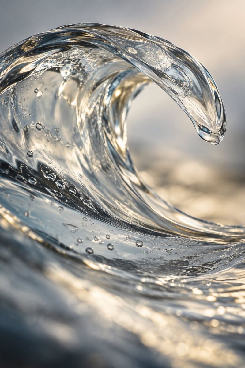 Vague gel translucide image picture photograph accurate picture amazing demonstrating the mischiefs wild of human activities on la vague gel translucide