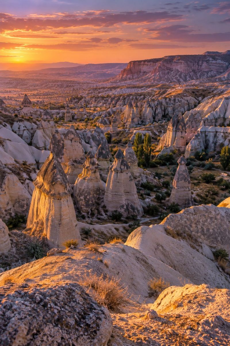 Cheminees fees goreme image picture photograph accurate picture amazing demonstrating the mischiefs wild of human activities on la cheminees fees goreme
