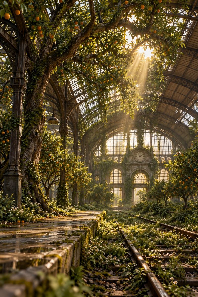 Gare oubliee jardin lumiere image picture accurate picture amazing demonstrating the mischiefs wild of human activities on la gare oubliee jardin lumiere