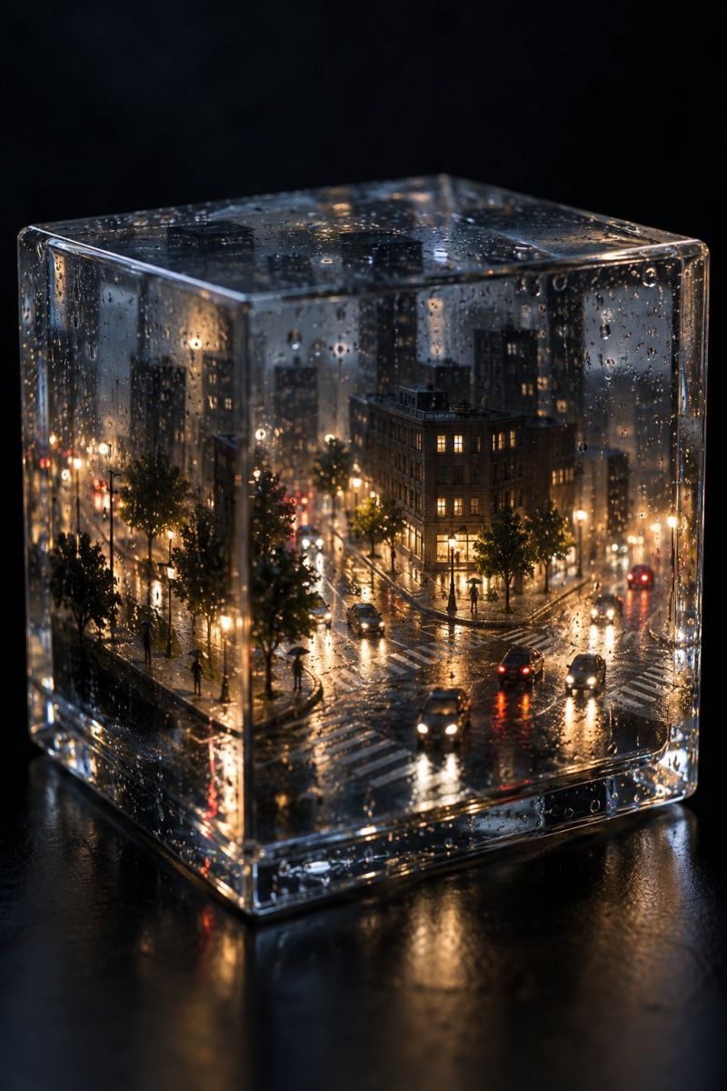 Carrefour pluvieux cube verre image picture accurate picture amazing demonstrating the mischiefs wild of human activities on la carrefour pluvieux cube verre