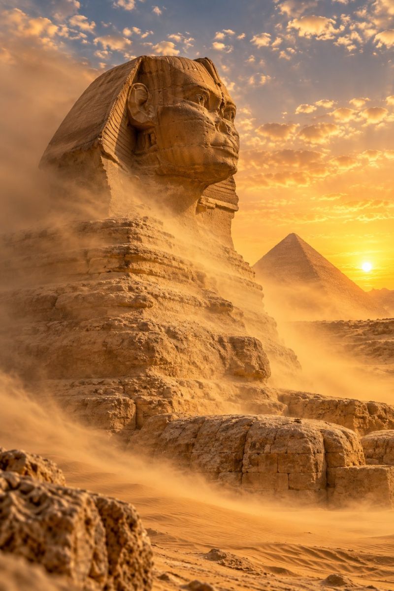 Sphinx gizeh voile par vent image picture accurate picture amazing demonstrating the mischiefs wild of human activities on la sphinx gizeh voile par vent