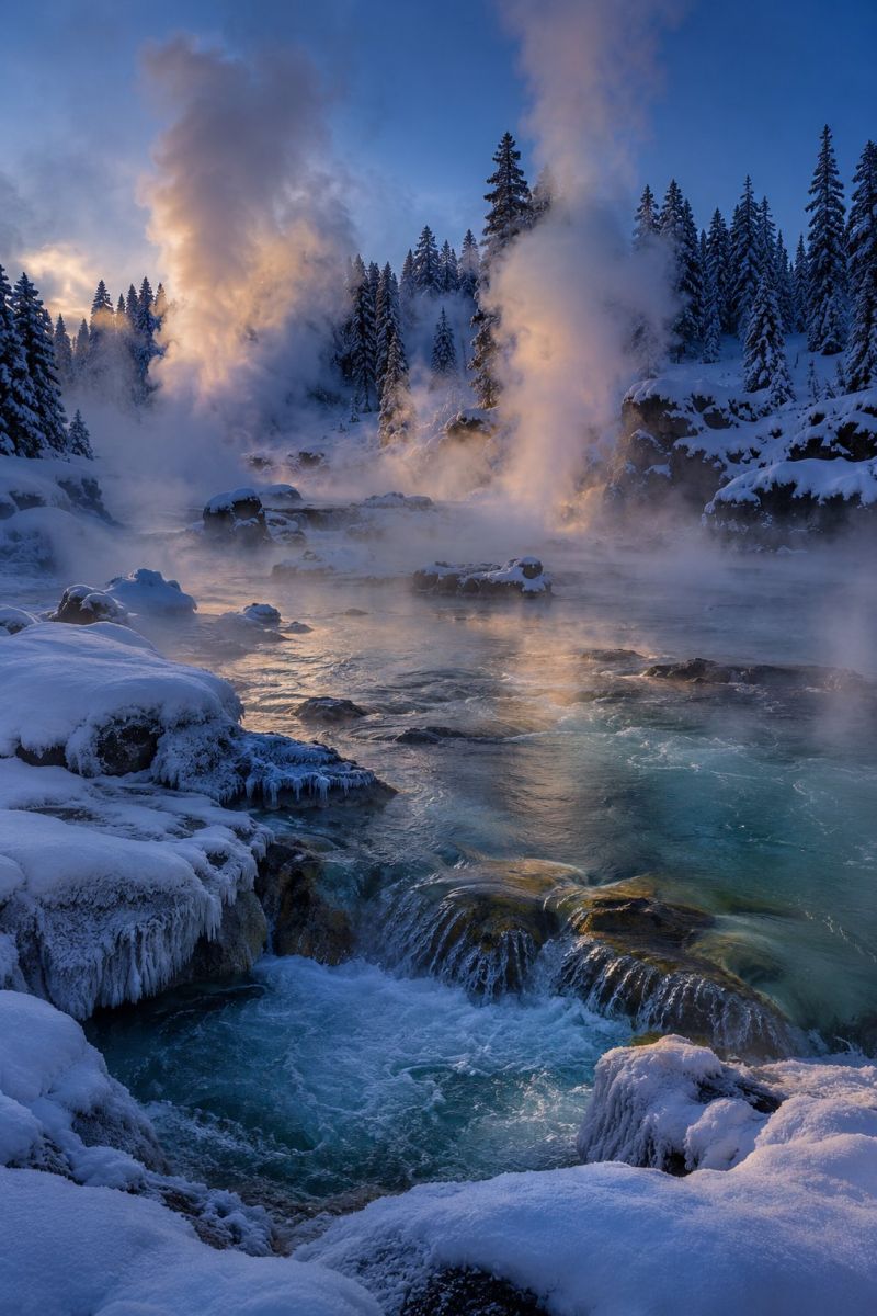 Vapeur bleue riviere thermale image picture accurate picture amazing demonstrating the mischiefs wild of human activities on la vapeur bleue riviere thermale