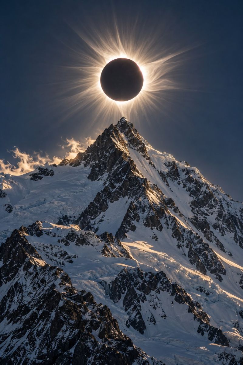 Couronne eclipse sommet alpin image picture accurate picture amazing demonstrating the mischiefs wild of human activities on la couronne d eclipse sommet alpin